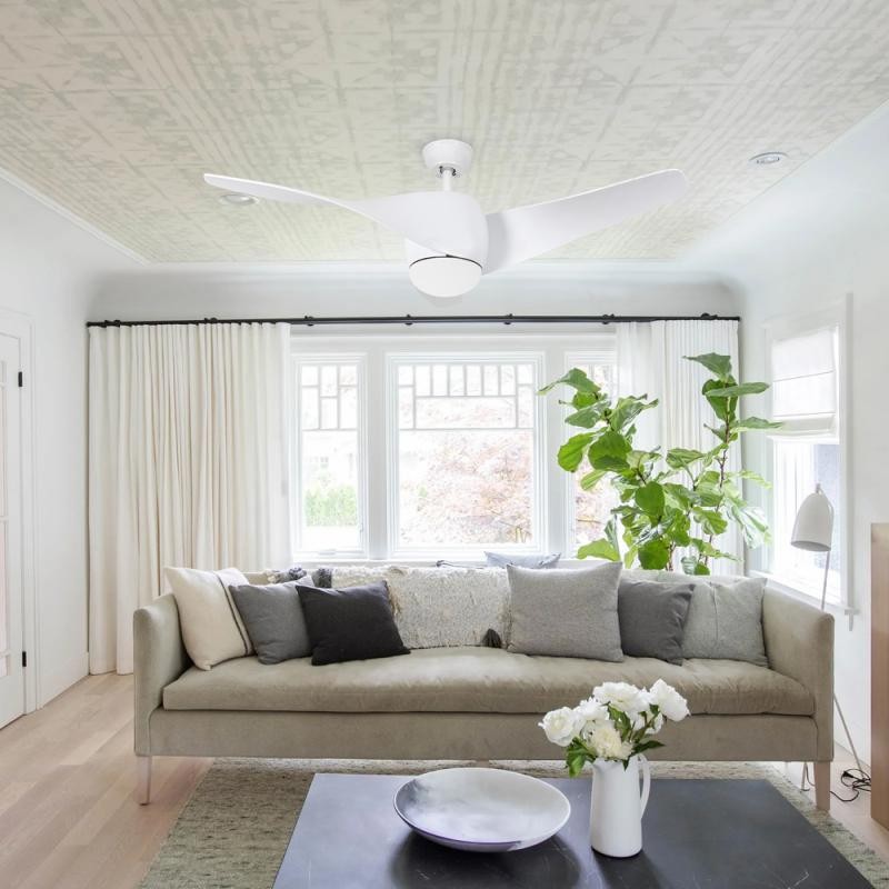 Ventilador de techo LED FANTON blanco 18W