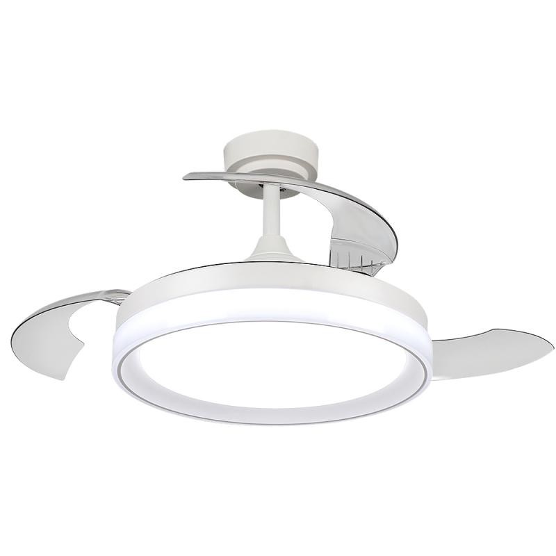 Ventilateur de plafond LED YERAY 36W CCT moteur DC 2800Lm