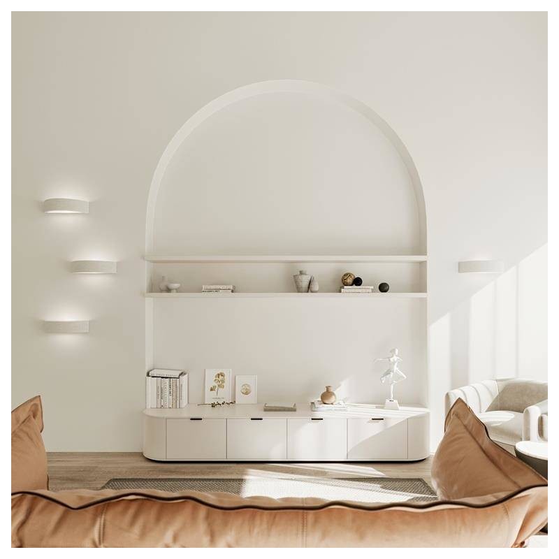 Applique murale en céramique ATENA E27 Up & Down by SOLLUX