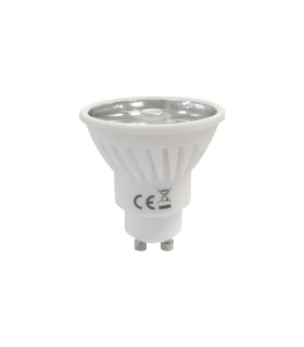 Lampadina LED GU10 COB 8W Ceramica 12º 600Lm