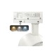 Faretto LED bianco per binario trifase regolabile 26-40W CCT chip BridgeLUX