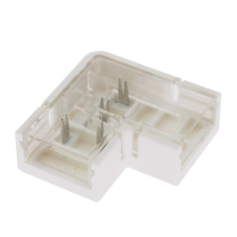 90-degree rigid junction connector for 8mm 230V COB LED strip