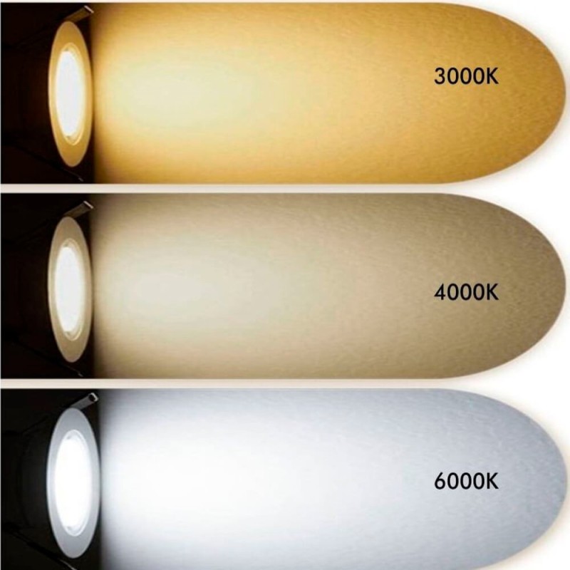 Downlight LED PRO 6W 720Lm CCT Sélectionnable UGR19 puce OSRAM