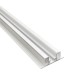 UP&DOWN Aluminum Wall Washer Profile White for LED Strip - 2 Meters