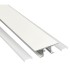 Perfil de aluminio Bañador de Pared Blanco UP&DOWN para tira LED - 2 Metros