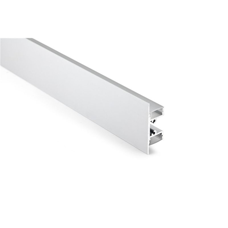 Perfil de aluminio Bañador de Pared Blanco UP&DOWN para tira LED - 2 Metros