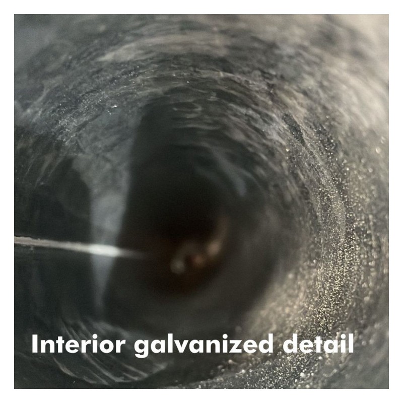 Brazo Soporte de Pared galvanizado para Farolas 1000mm