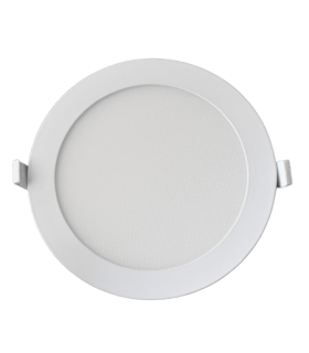 Plaque downlight LED slim circulaire 24W CCT UGR19 puce OSRAM 2640Lm