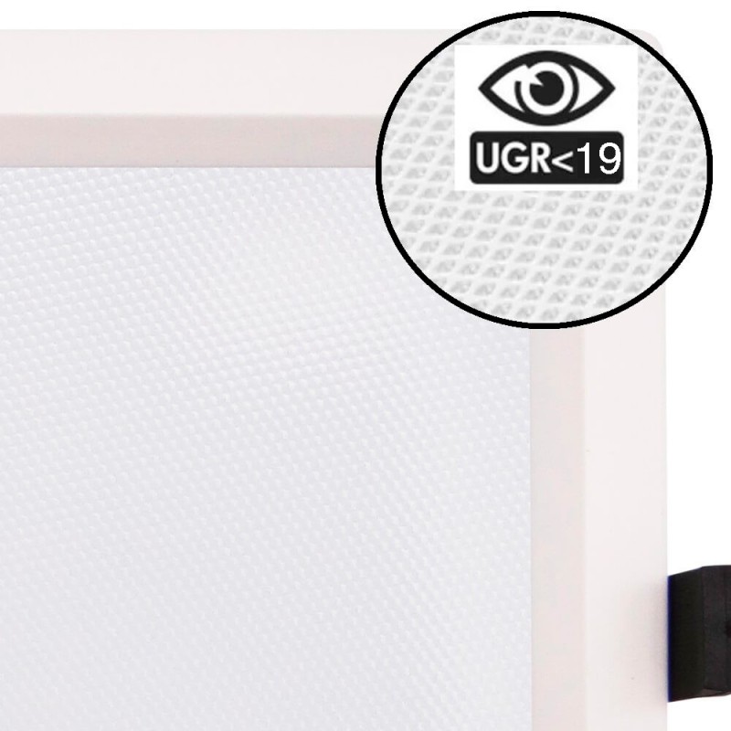 30W CCT IP44 PRO LED Square Downlight LIFUD driver UGR19 3600Lm