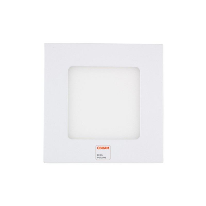8W Square Slim LED Downlight OSRAM Chip 880Lm IP20