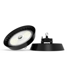 Campana industrial LED UFO 100W chip LUMILEDS driver XITANIUM 17000Lm regulable 1/10V IP65