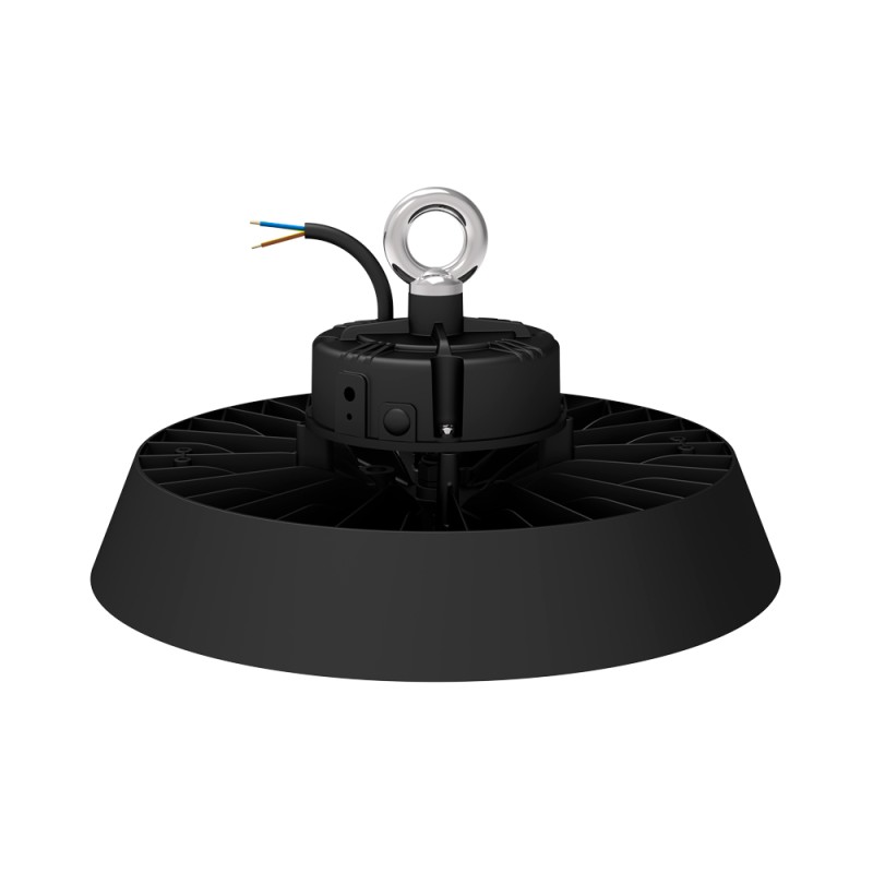 Campana LED industriale UFO 200W chip LUMILEDS driver XITANIUM 34000Lm dimmerabile 1/10V IP65