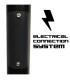 REKA 4-meter modular black column for street lighting
