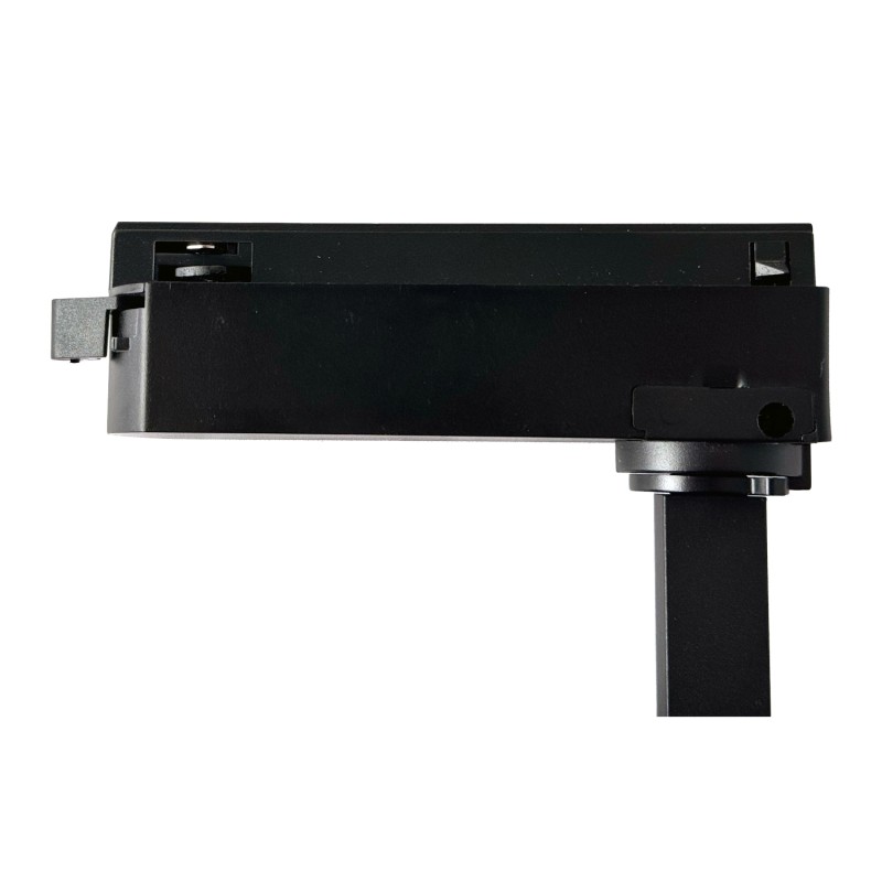Proyector LED carril monofásico negro 40W CCT chip BridgeLUX CRI 90 38º-60º 4550Lm
