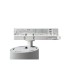 Projecteur LED blanc pour Rail Triphasique 40W CCT LiFUD/BridgeLUX CRI90 38º-60º 4550Lm