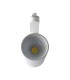 40W White Three-Phase LED Track Spotlight CCT LiFUD/BridgeLUX CRI90 38º-60º 4550Lm