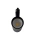 Projecteur LED noir pour Rail Triphasique 40W CCT LiFUD/BridgeLUX 38º-60º 4550Lm