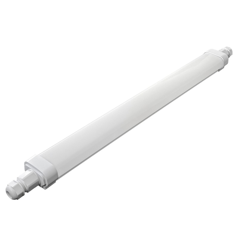 Réglette étanche LED 45W 150cm 4950Lm IP65 interconnectable