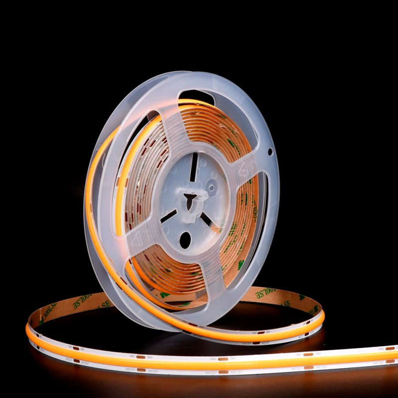 Striscia LED COB 24V 14W/m 528LED/m 1650Lm CRI90 IP20 - Rotolo 5 metri