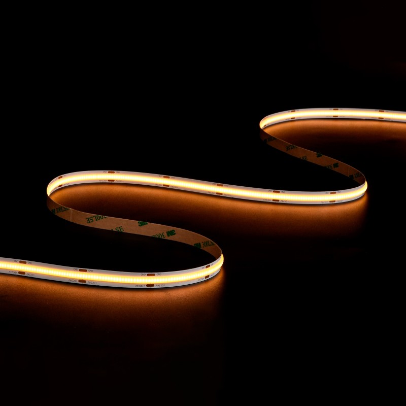 24V 14W/m 528LED/m COB LED Strip 1650Lm CRI90 IP20 - 5m roll