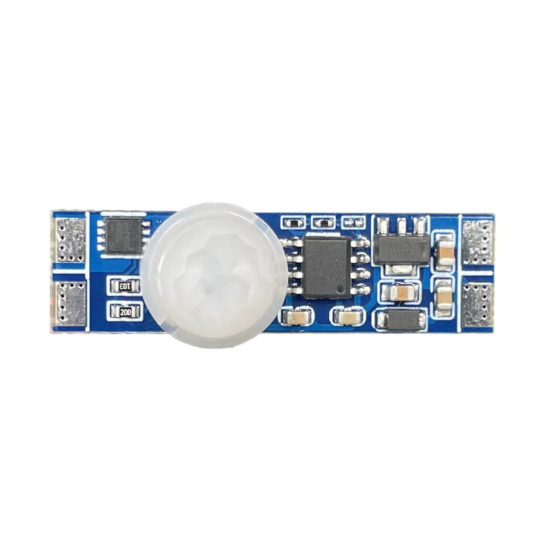 Capteur de mouvement pour profilés en aluminium et ruban LED 12/24VDC