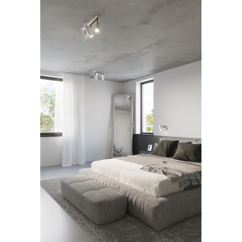 DIREZIONE white wall sconce by SOLLUX