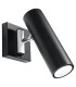 DIREZIONE black wall sconce by SOLLUX