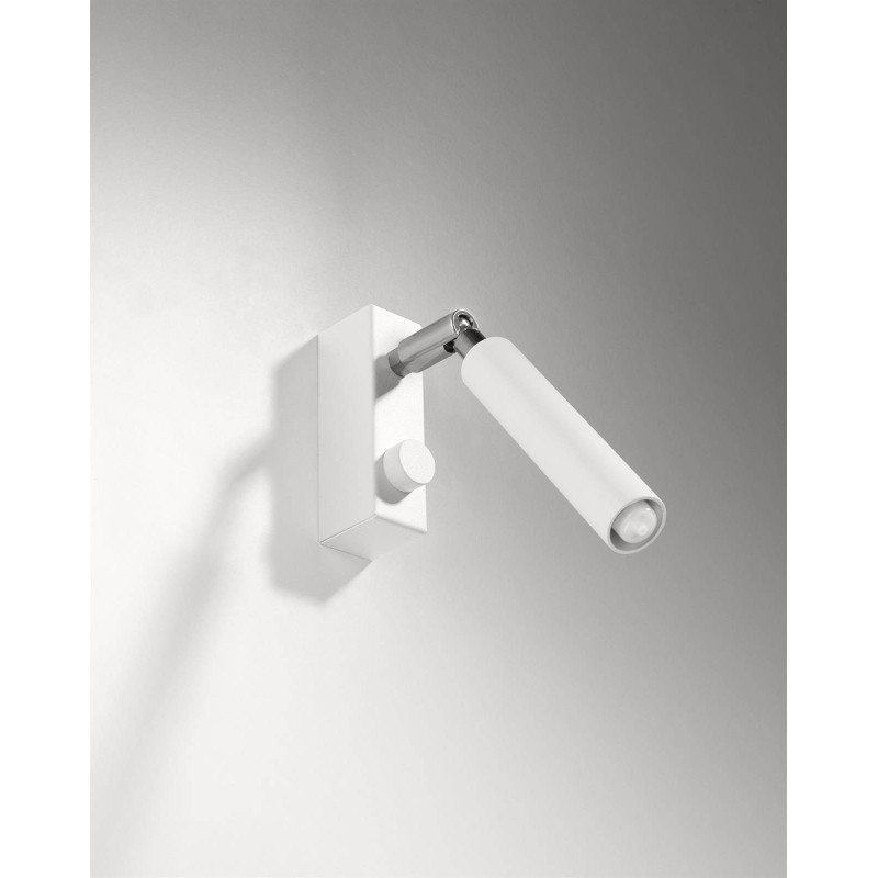 Applique da parete EYETECH 1 bianco by SOLLUX