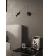AXIL black wall sconce by SOLLUX