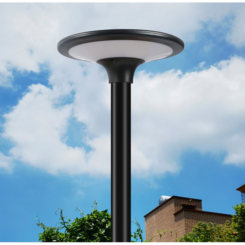 Lampadaire Solaire LED SGL 20W 2200Lm CCT Sélectionnable 3000K+4000K