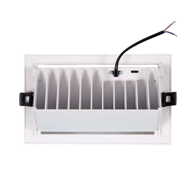 Faretto downlight LED 38W CCT rettangolare orientabile OSRAM/PHILIPS 5980Lm