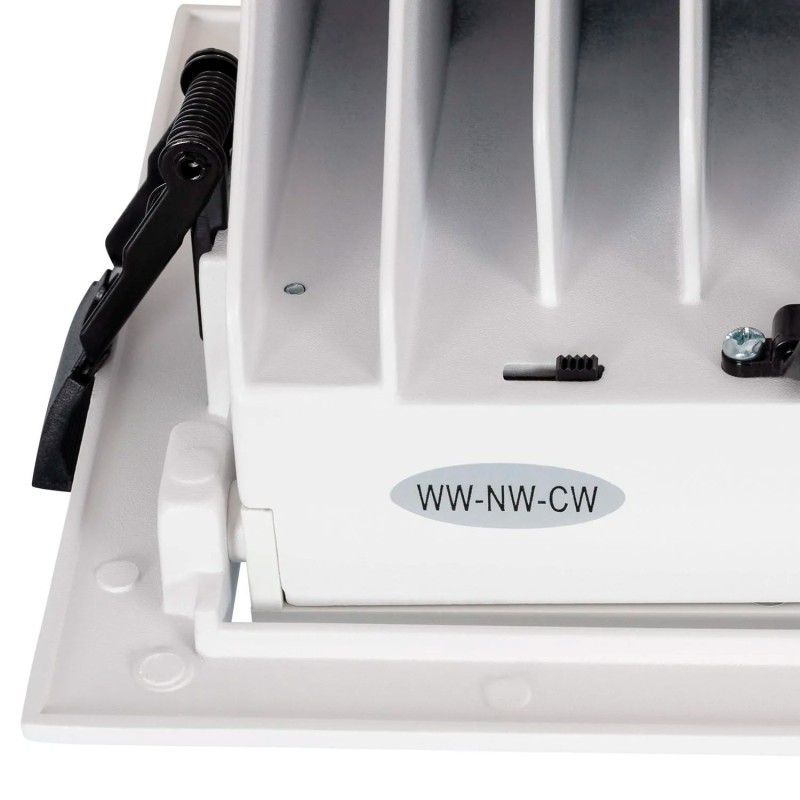 38W CCT Tilting Rectangular LED Downlight OSRAM/PHILIPS 5980Lm