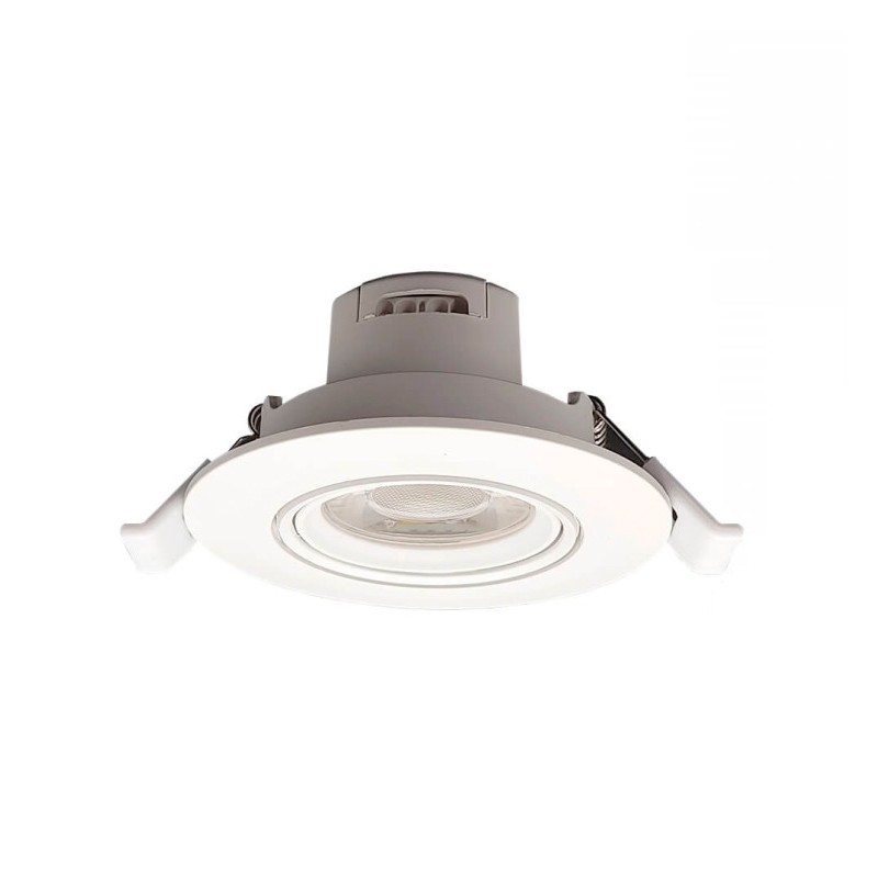 Faretto Downlight LED Circolare Orientabile 7W CCT Bianco 700Lm