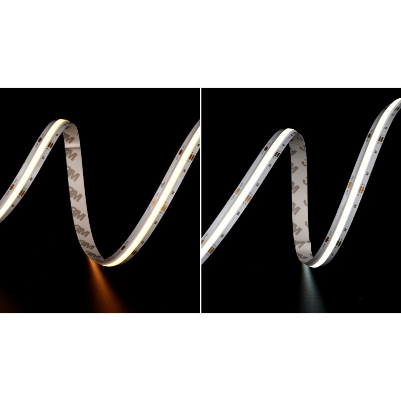 24V 14W/m Selectable CCT IP20 LED Strip 1300Lm - 5m roll