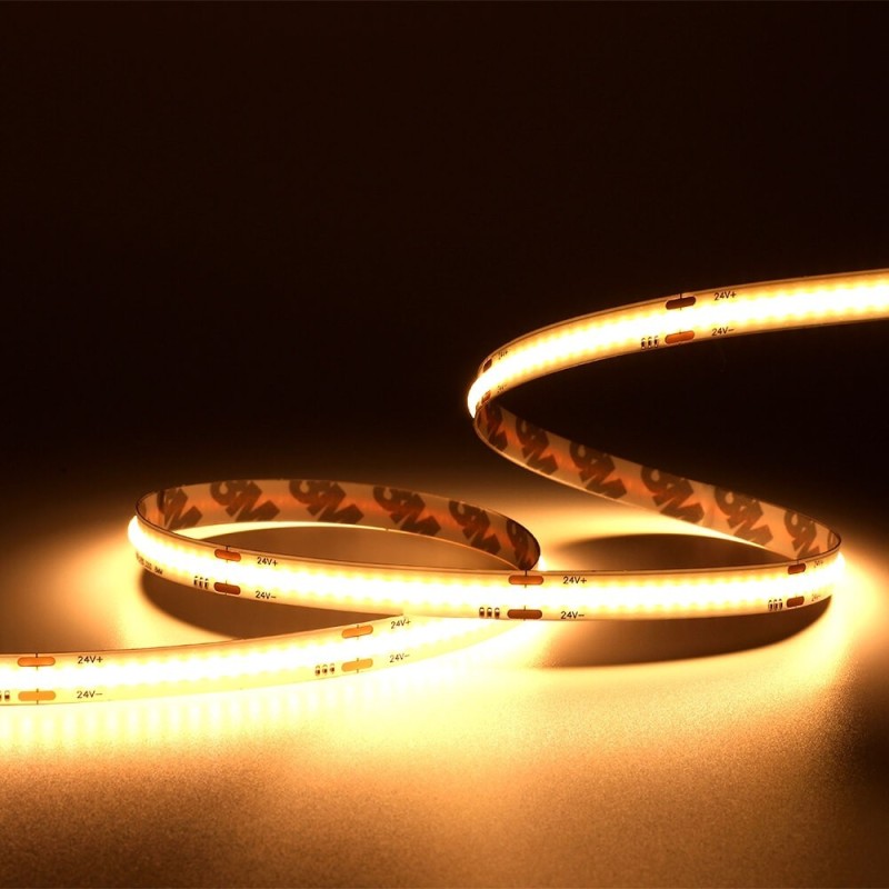 24V 14W/m Selectable CCT IP20 LED Strip 1300Lm - 5m roll