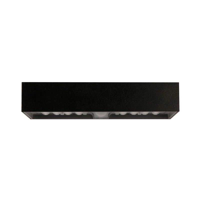Aplique de pared Solar LED KITT 6W negro