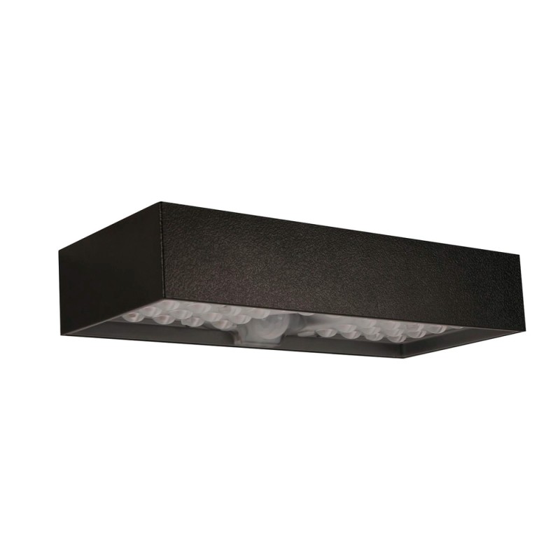 Aplique de pared Solar LED KITT 6W negro