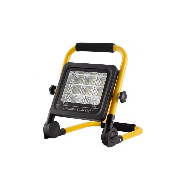 50W 800Lm Portable Solar/Hybrid LED Floodlight with power bank function