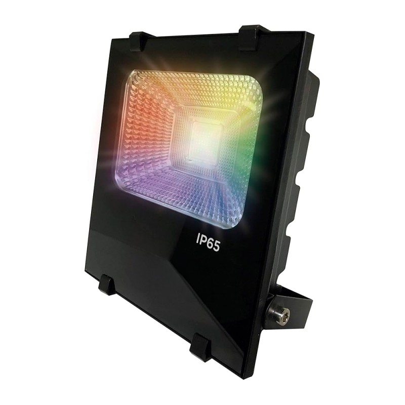 Foco proyector LED PRO exterior RGB 100W IP65