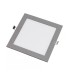 6W Recessed Square LED Downlight 6W 117x117mm Silver Grey IP20