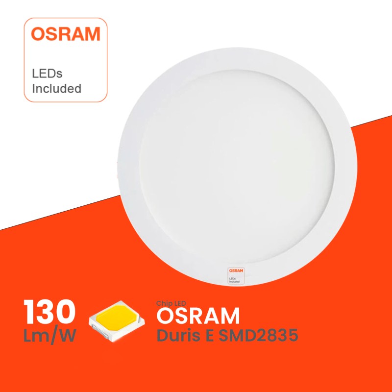 Downlight LED da incasso 20W 2200Lm chip OSRAM