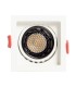 Faretto da incasso LED V2.0 quadrato 5 a 12W CCT Selezionabile UGR11 1200Lm
