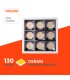 Spot encastrable LED carré 40W OSRAM 24º UGR17 4400Lm