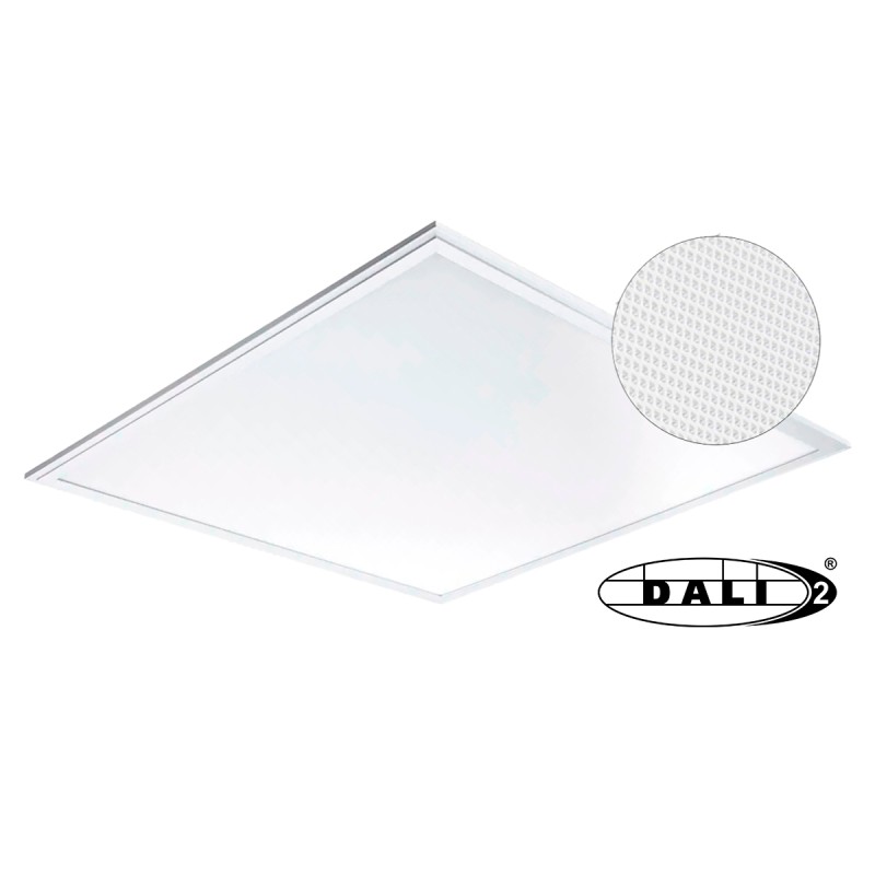Pannello LED 60x60cm 40W Regolabile DALI-2 UGR19 CCT Selezionabile 4600Lm