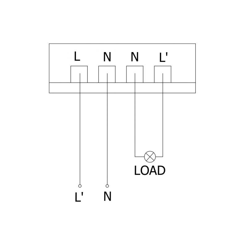 Sensor de movimiento superficie slim 360º IP20 blanco
