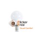 E14 G45 LED Spherical Bulb 6W with OSRAM Chip 600Lm