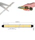 24V 15W/m IP20 RGB COB 840 LED/m LED Strip - 5m coil