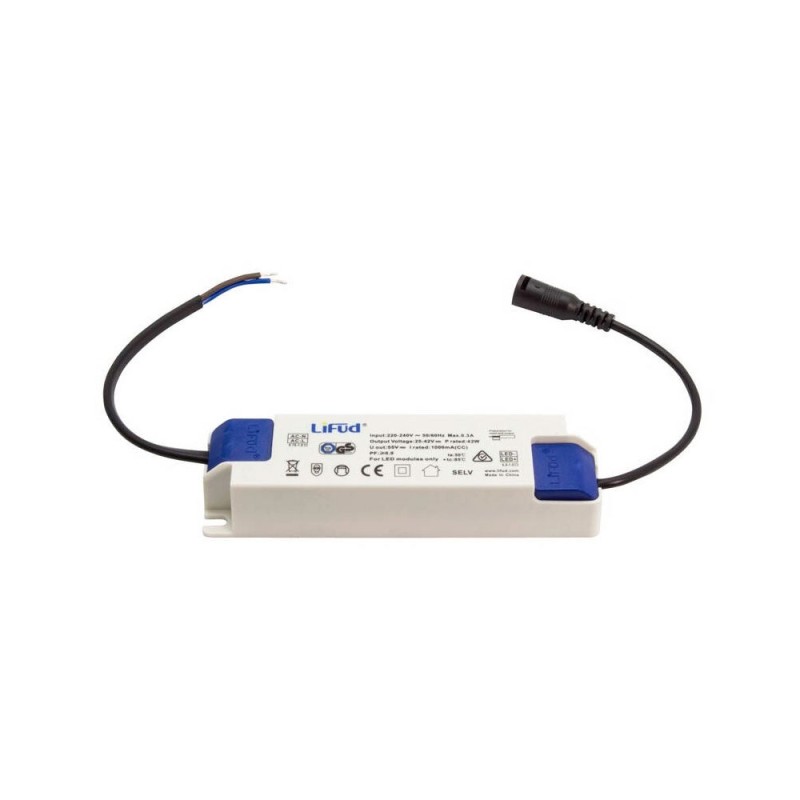 44W 60x60cm LED FIT Panel Selectable CCT 4800Lm driver LIFUD