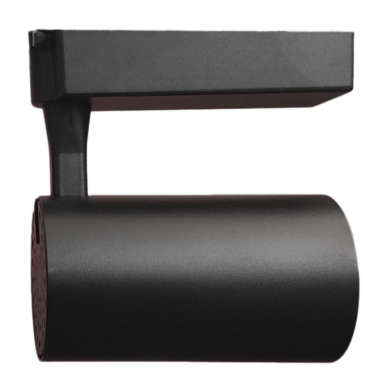 Spot LED rail monophasé noir 30W BridgeLux CCT Sélectionnable 3900Lm blanc