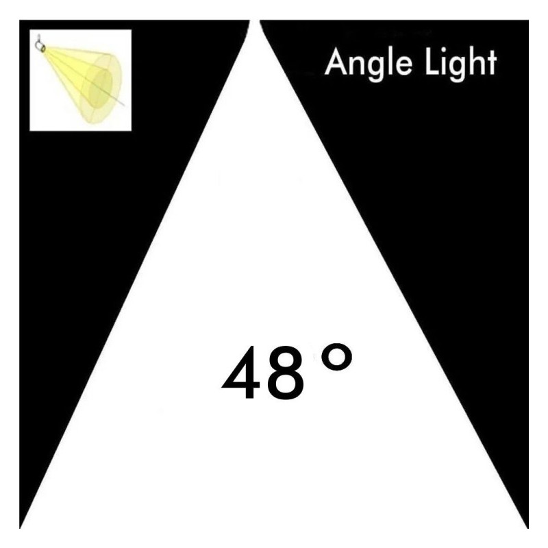 Foco LED para carril monofásico 30W chip BridgeLux 3900Lm negro